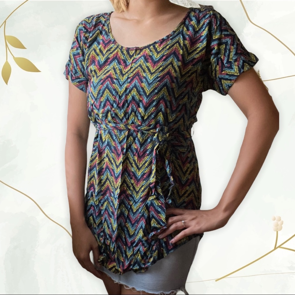 CUTE COLORFUL TUNIC by PIXLEY